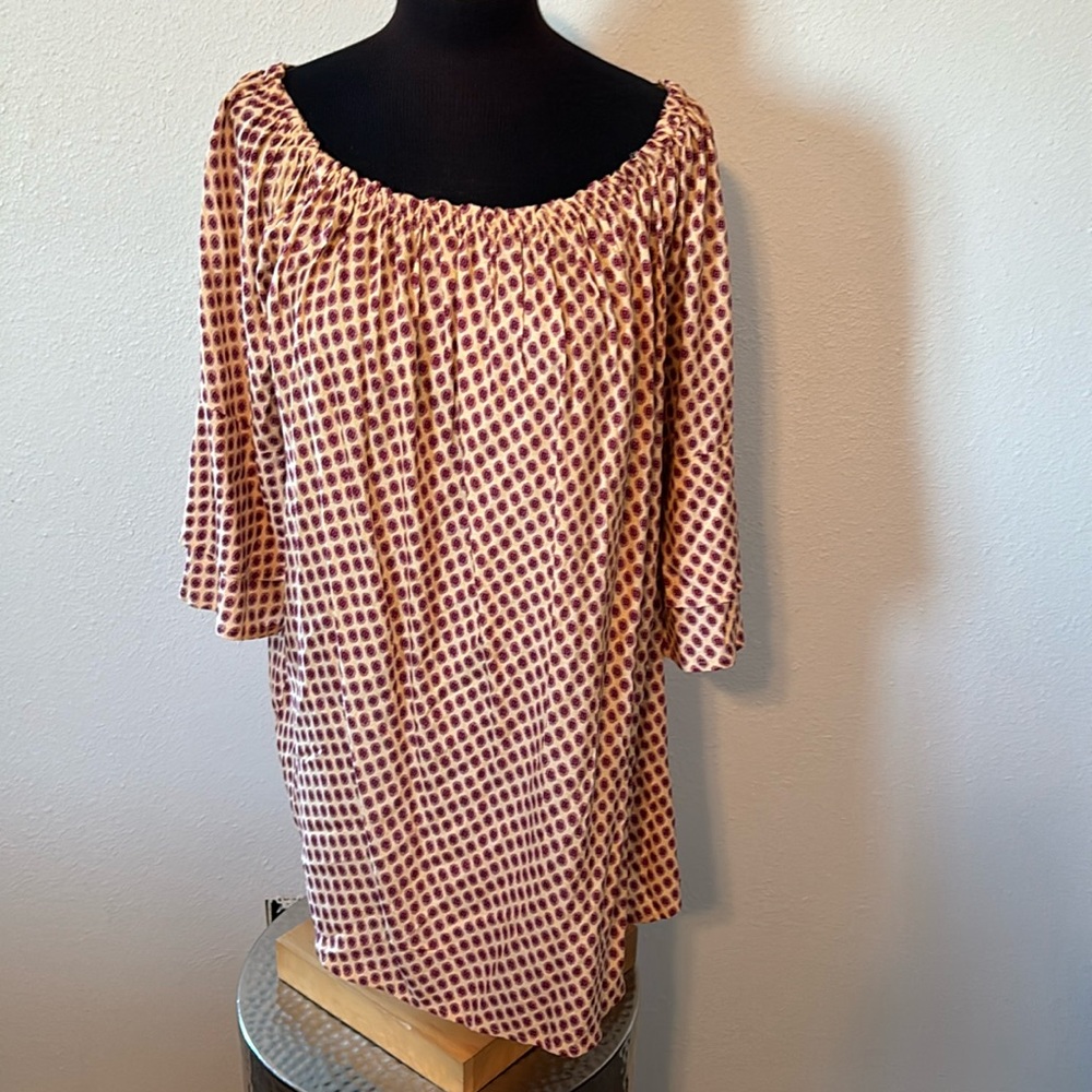 Venus Pullover Top with 3/4 Length Sleeves size 1X